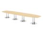 Verkettungsplatte | Konferenztisch | 2-4 Personen