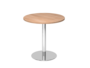 Besprechungstisch,  80 cm, rund, Gestell Chrom
