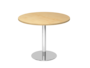 Besprechungstisch,  100 cm, rund, Gestell Chrom