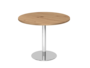 Besprechungstisch,  100 cm, rund, Gestell Chrom