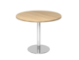 Besprechungstisch,  100 cm, rund, Gestell Chrom