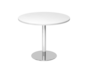 Besprechungstisch,  100 cm, rund, Gestell Chrom