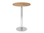 Stehtisch,  80 cm, rund, Gestell Chrom