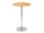 Stehtisch,  80 cm, rund, Gestell Chrom