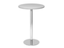 Stehtisch,  80 cm, rund, Gestell Chrom
