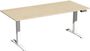 H�henverstellbarer Schreibtisch | Elektrisch, Elevate Basic Breite 1800 mm, Wei�