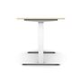 H�henverstellbarer Schreibtisch | Elektrisch, Elevate Basic Breite 1800 mm, Wei�