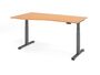 Elektrisch h�henverstellbarer Schreibtisch | Freiform | B/T 1800x800 mm