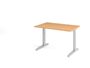 Schreibtisch hhenverstellbar | Brotisch | B/T 1200 x 800 mm