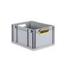Eurobox ECO NextGen, Griffe offen, farbige ColorClips, B/T/H 400x300x220 mm