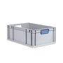 Eurobox ECO NextGen, Griffe offen, farbige ColorClips, B/T/H 600x400x220 mm