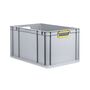 Eurobox ECO NextGen, Griffe offen, farbige ColorClips, B/T/H 600x400x320 mm