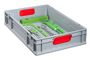 ProfiPlus Eurobox, Griffe geschlossen, B/T/H 600x400x120 mm