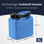 Kraftstoffkanister STANDARD 5 L, blau, HD-PE