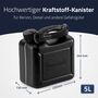 Kraftstoffkanister 6 St�ck, STANDARD 5 L, schwarz, HD-PE