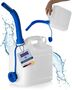 Wasserkanister ECO 5 Liter mit Rohr, HD-PE, natur
