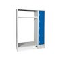 Offene Garderobe mit 1 Abteil und 5 Schlie�f�chern, BTH 1220x500x1800 mm