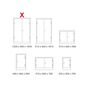 Gefahrstoffschrank | Umweltschrank BTH 1220x460x1830 mm