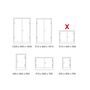 Gefahrstoffschrank | Umweltschrank BTH 915x460x900 mm