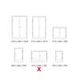 Gefahrstoffschrank | Umweltschrank BTH 915x460x700 mm