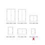 Gefahrstoffschrank | Umweltschrank BTH 355x305x700 mm