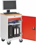 Computerschrank Mobil Office B/T/H 530x500x1000 mm