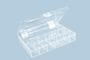 Sortimentskasten PS-Compact, 13 Fcher, glasklar, 1 Stk.
