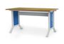 Workline Arbeitstisch, Kurbelverstellung B/T/H 1500x750x735-1100 mm