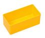 Einsatzbox EuroPlus Insert 45/2 gelb, B/T/H 54x108x45 mm, 10 Stk.