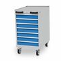 Wachter Mobiler Schubladenschrank T736 7 Schubladen 555x736x990 mm
