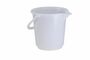 Industrie-Eimer 10,5 L, rund mit Ausguss, natur 