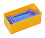 Einsatzbox EuroPlus Insert 45/2 gelb, B/T/H 54x108x45 mm, 112 Stk.
