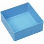 Einsatzbox EuroPlus Insert 45/3 blau, B/T/H 108x108x45 mm, 56 Stk.