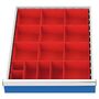 Schubladeneinsatz Kleinteilek�sten 450x600 mm BLH 100 mm