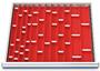 Schubladeneinsatz Muldenplatten 600x600 mm BLH 50 mm 