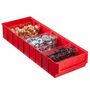 Regalbox Grip 500B, Industriebox, Farbe rot, 8 St�ck