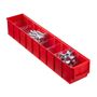 Regalbox Grip 500S, Industriebox, Farbe rot, 16 Stck
