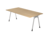 Schreibtisch | B�rotisch | h�henverstellbar B/T 2000 x 1000 mm
