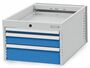 H�ngeschubladenblock f�r Werkbank B/T/H 541x736x358 mm