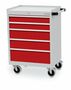 Wachter Mobiler Schubladenschrank T500 5 Schubladen 680x500x990 mm