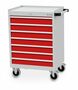 Wachter Mobiler Schubladenschrank T500 7 Schubladen 680x500x990 mm