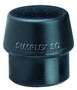 Ersatzkopf Gummi, schwarz 40mm, Schonhammer Simplex