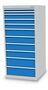 Bedrunka+Hirth Schubladenschrank T736 11 Schubladen B/T/H 705x736x1519 mm
