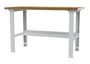 Werkbank | Reihenwerkbank h�henverstellbar Fachboden B/T/H 1500x750x859-1059 mm