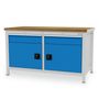 Werkbank | Kastenwerkbank 2 x Schublade 2 x Fl�gelt�r B/T/H 1500x750x859 mm
