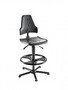 Arbeitsstuhl XXL W19-25-H-PU- mit verschiedenen Fu�st�tzen