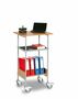 Mobiler Arbeitstisch 600x450x1100 mm - Home Office