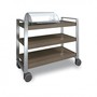 Servierwagen f�r Speisen mit 3 Etagen 1150 x 530 x 1120 mm 