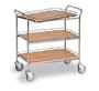 Servierwagen mit 3 Etagen, abnehmbare Tabletts 880 x 460 x 960 mm 