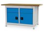 Werkbank | Kastenwerkbank 2 x Schublade 2 x Fl�gelt�r B/T/H 1500x750x859 mm